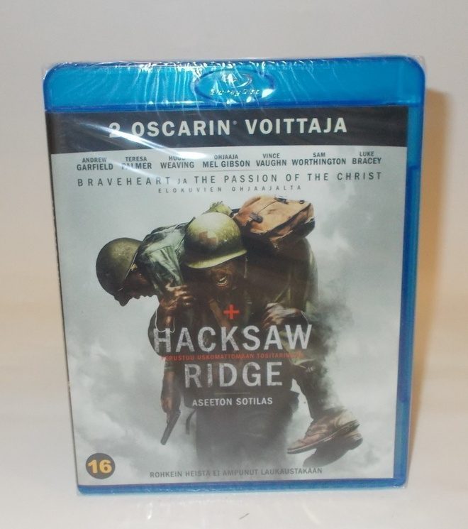 HACKSAW RIDGE  (BD) UUSI