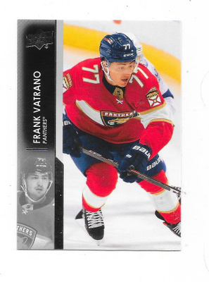 2021-22 Upper Deck  #331 Frank Vatrano , Florida Panthers