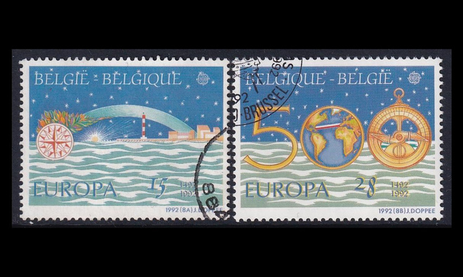 Belgia 2506-7 o Europa Amerikan löytäminen (1992)