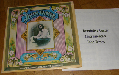 John James - Descriptive guitar instrumentals -  LP