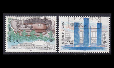 1018-9 o Europa moderni arkkitehtuuri EPL (1987)