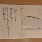 kukkakortti, ruusuja, kulkenut käsipostissa 1961 - pikkukuva 2