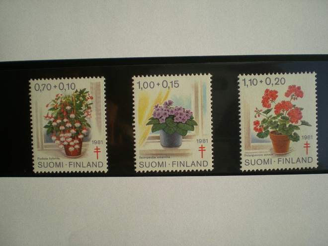Postituore sarja TUBERKULOOSI 1981 - LaPe 883-885 **