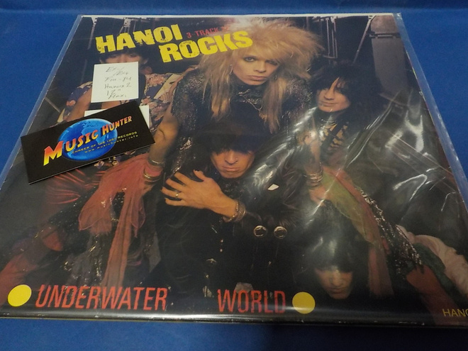 HANOI ROCKS - UNDERWATER WORLD EX-/EX+ 12'' MAXI