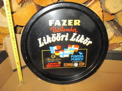 tarjotin Fazer Bartender likööri ym