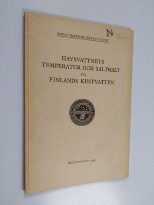 Gunnar Granqvist : Havsvattnets temperatur och salthalt u...
