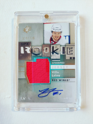 Ville Leino - 09-10 SPx Rookie Autographed Jersey /799