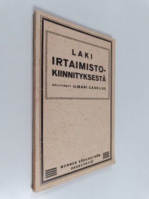 Laki irtaimistokiinnityksestä, annettu helmikuun 17 päivä...