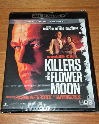 KILLERS OF THE FLOWER MOON 4K ULTRA HD + BLU-RAY