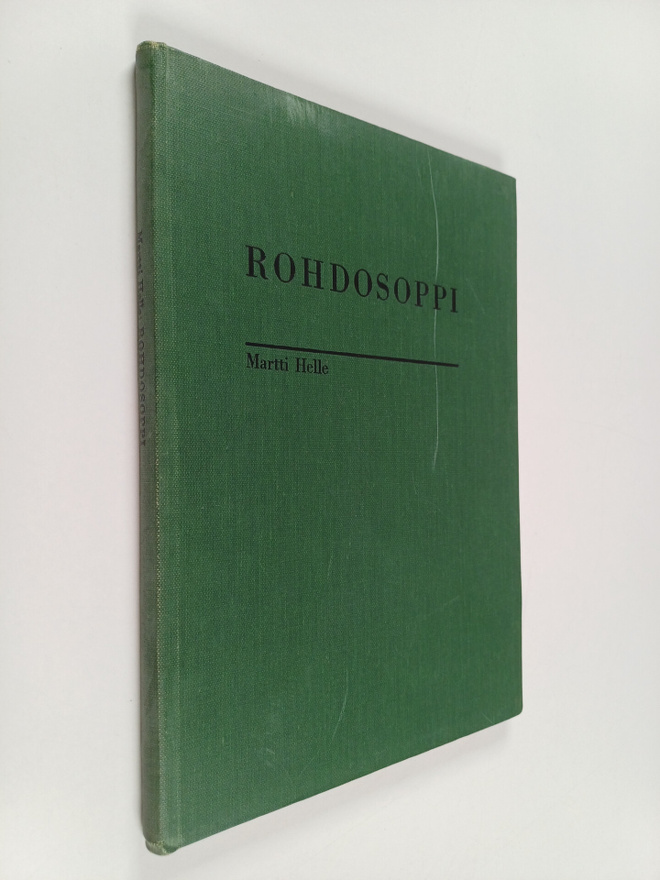 Martti Helle : Rohdosoppi