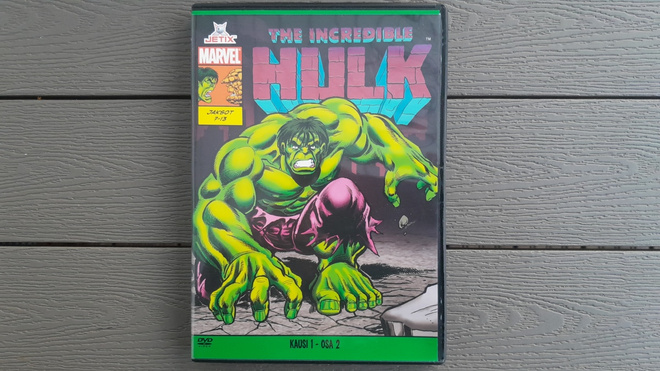 DVD: The Incredible Hulk (Animaatio) - Kausi 1 - Osa 2 (1996