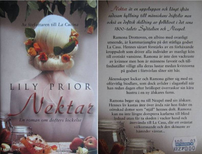Lili Prior: Nektar - en roman pom dofters lockelse