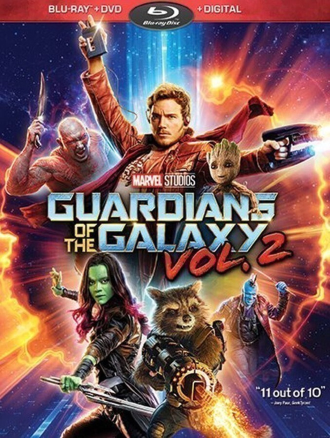 Guardians Of The Galaxy Vol. 2 (Blu-Ray/DVD Combo)(2 Levyä)