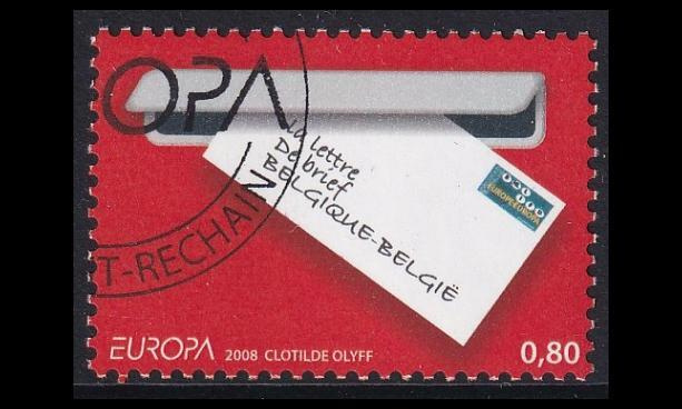 Belgia 3827 o Europa kirje (2008)