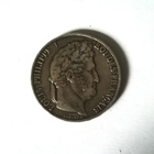 5 Francs 1847, hopeaa, Ranska - pikkukuva 2