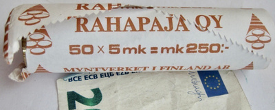 Rahapaja Lähes Täysi Rulla 5 mk 1999
