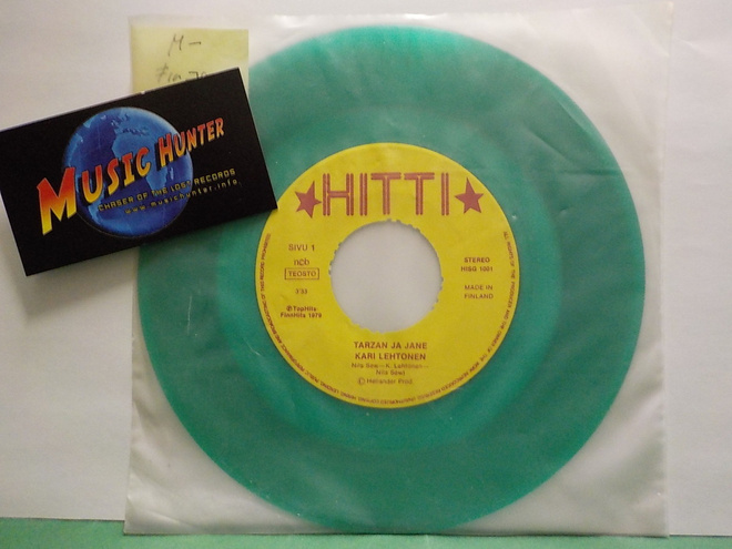 KARI LEHTONEN - TARZAN JA JANE / JAMES BOND M- 7" SINGLE