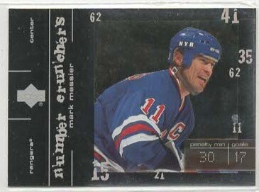Mark Messier 00-01 UD Number Crunchers NC10