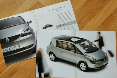 2003 Renault Avantime esite - 12 sivua -  KUIN UUSI