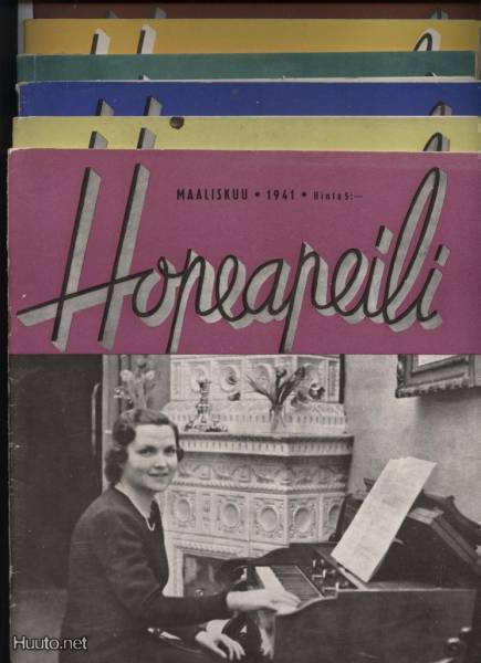 Hopeapeili  3-8/1941 Mika Waltarin  Fine van Brooklyn 1.p