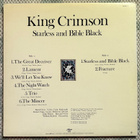 KING CRIMSON, Starless and Bible Black - LP - pikkukuva 3
