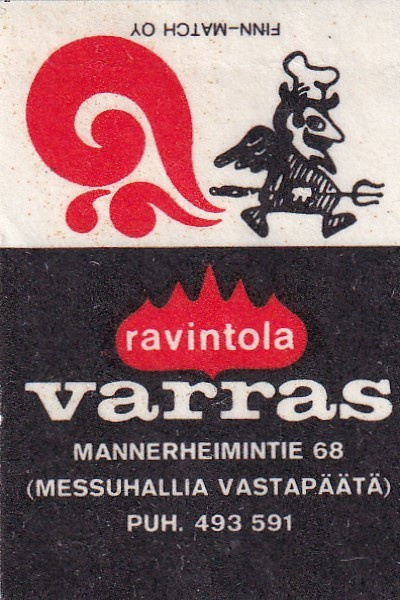 Helsinki, ravintola varras , Mannerheimintie 68   1/16