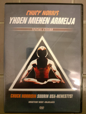 Yhden miehen armeija ,DVD, Chuck Norris