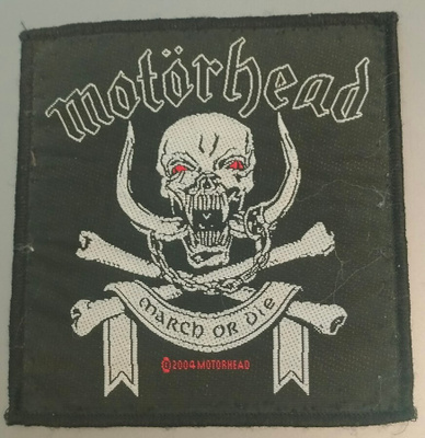 Motörhead : March Or Die - hihamerkki