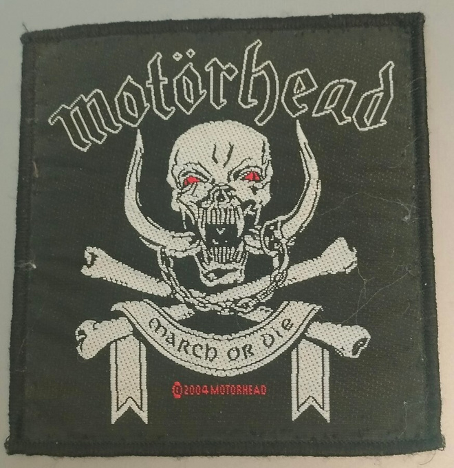 Motörhead : March Or Die - hihamerkki