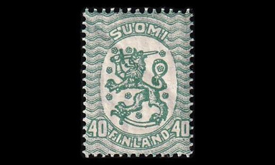 115BIIW1 ** M-17 40p B II W1 (1925)