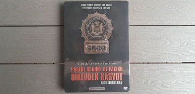 DVD: Oikeuden Kasvot 2xDVD Limited Edition Steelbook (2008)
