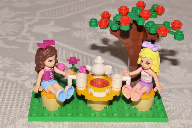 LEGO Friends - Nayan ja Olivian teehetki puutarhassa -