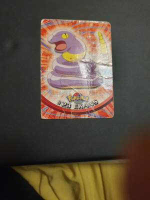 Ekans #23 Pokemon Topps TV Animation Edition card