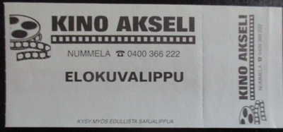 VANHA ELOKUVALIPPU - KINO SAVOY (K12-S128)