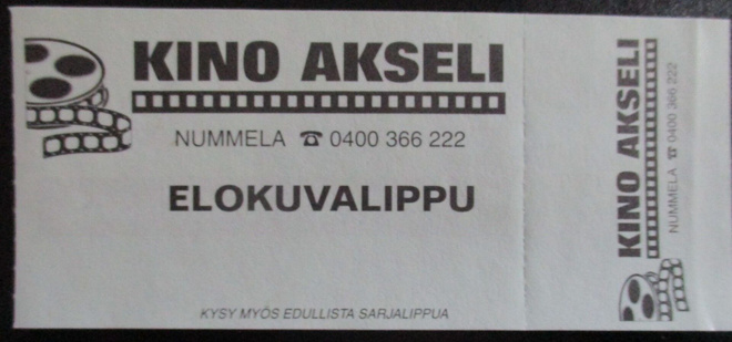 VANHA ELOKUVALIPPU - KINO SAVOY (K12-S128)