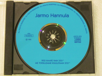Jarmo Hannula • Yksi haave vain CD-Single