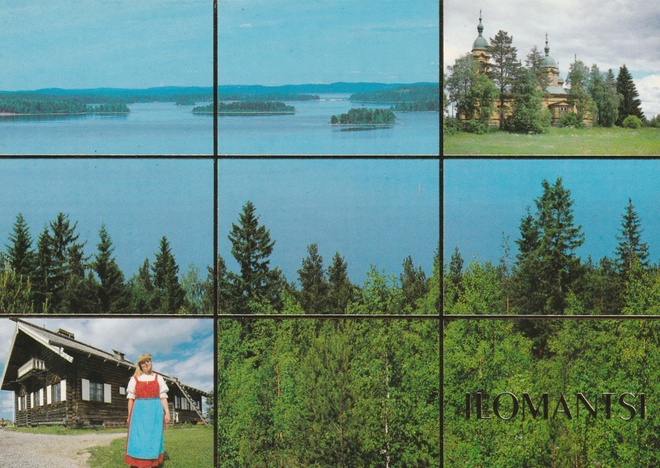 KIRKKOKORTTI - ILOMANTSI - PYHÄN ELIAAN KIRKKO - 5