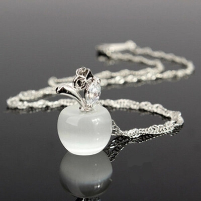844 .. Opal 925 Sterling Silver Apple .. Kaulakoru