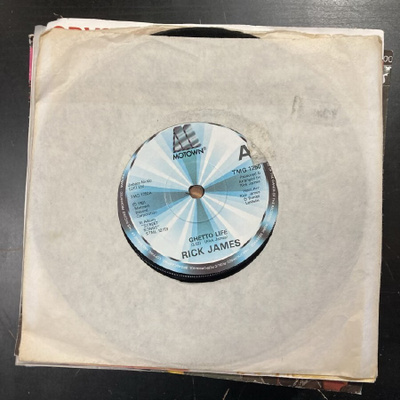 Rick James - Ghetto Life / Below The Funk 7''
