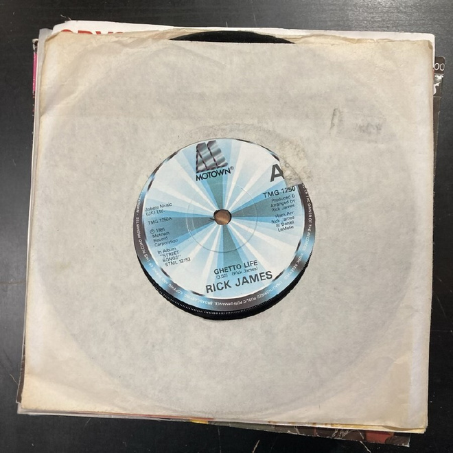 Rick James - Ghetto Life / Below The Funk 7''