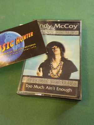 ANDY MCCOY - TOO MUCH AIN'T ENOUGH C-KASETTI