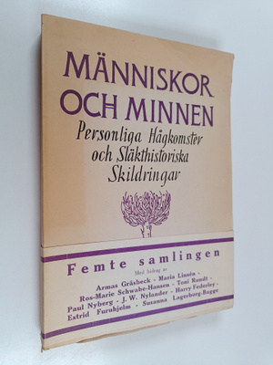Paul Nyberg : Människor och minnen - personliga hågkomste...