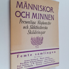 Paul Nyberg : Människor och minnen - personliga hågkomste... - pikkukuva 1