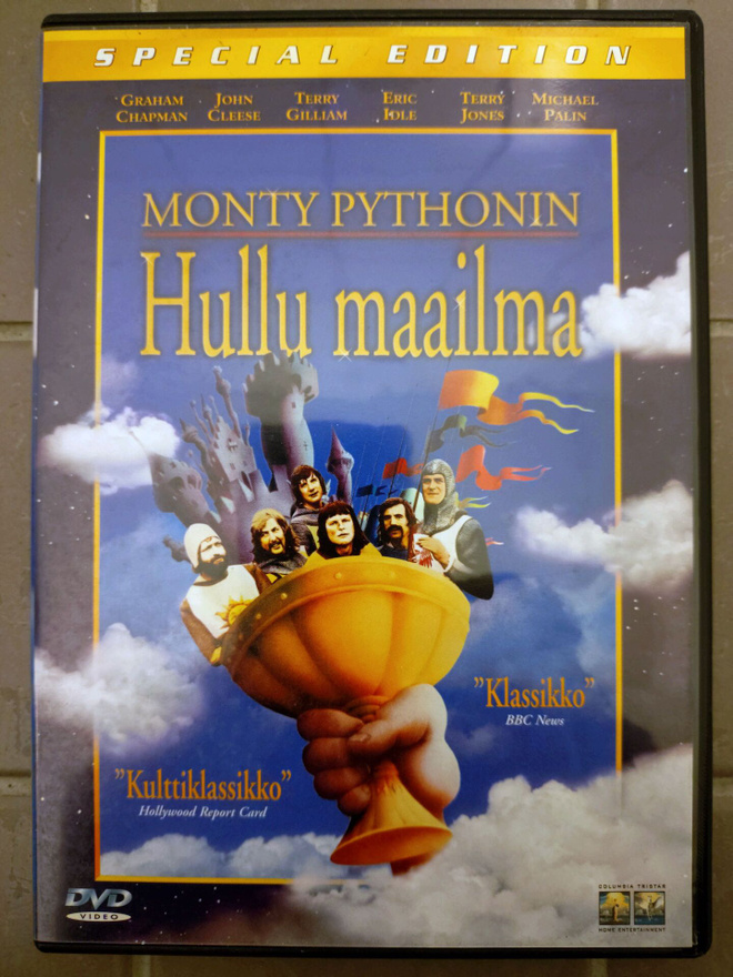 Monty Pythonin Hullu Maailma (2xDVD)