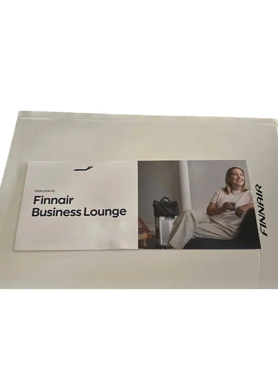 Finnair Business Lounge -voucher