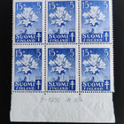 1950 Tuberkuloosi 15mk+5mk numerokuusilo ** - pikkukuva 1