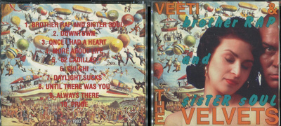 VEETI & THE VELVETS . CD-LEVY . BROTHER RAP AND SISTER SOUL