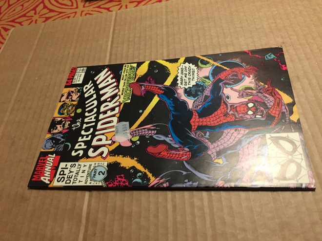 MARVEL THE SPECTACULAR SPIDER-MAN ANNUAL 10/1990 HYVÄ