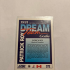 1991-92 Score Dream Team Canadian Patrick Roy #372 - pikkukuva 2