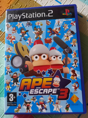 Ape Escape 3 PS2 PAL – CIB / erittäin siisti